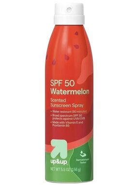 🍉 Up & Up Watermelon Scented Sunscreen Spray SPF 50 5.5oz